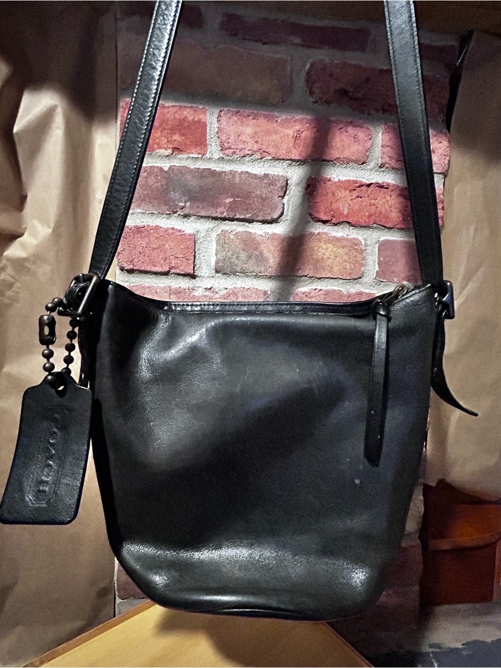 Coach Bleecker Sport Mini Duffle #32281 vintage,black - Picture 11 of 12